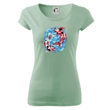 Yin & Yang Koi kapr - červený