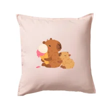 Kapybara se zmrzlinou