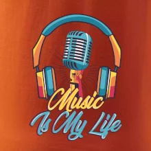 Music is my life sluchátka