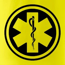 Rescue logo samostatné kulaté