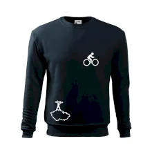 Mapa ČR + kolo na prsu