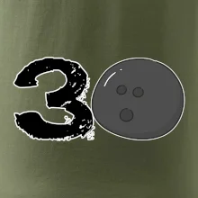 Bowling kulaté narozeniny 30