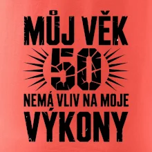 Můj věk nemá vliv na moje výkony