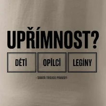 Upřímnost dětí opilci a legíny