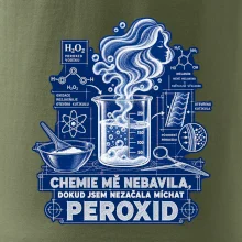 Chemie mě nebavila dokud jsem nezačala míchat peroxid