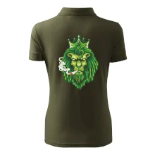 Zhulený lev zelený