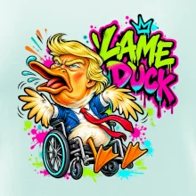 Trump lame duck graffiti