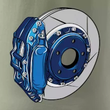 Auto kotoučová brzda