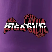 Mapy - názvy měst - Lotyšsko