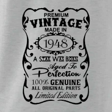 Vintage Etiketa - 1948