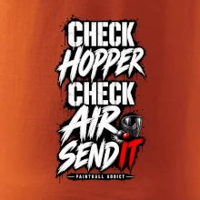 Kontrola zásobníku check hopper air paintball