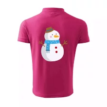 Sněhulák se šálou