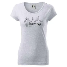 Profil kopce - Český ráj