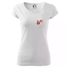 Folklor na prsu veverka