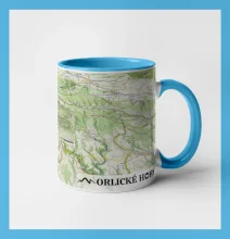 Hrnek - Orlické hory mapa