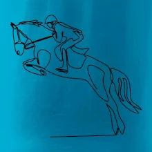 Jízda na koni jedním tahem