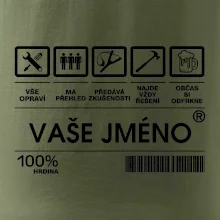 Vaše jméno - čárový kód