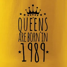 Queens are born in 1989