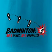 Badminton tanec a brutalita