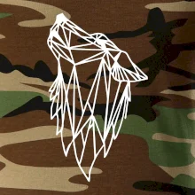 Geometrie - vlk - vyjící
