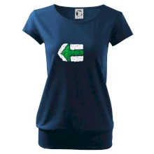 Párová turistická značka zelená