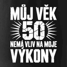 Můj věk nemá vliv na moje výkony
