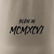 Born in - Římské číslo 1996