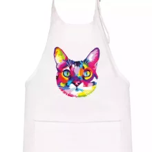 Kočka duhová hlava