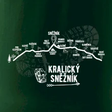 Profil kopců - Kralický Sněžník