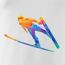 Skokan na lyžích splash