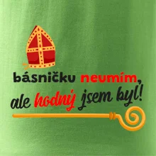 Básničku neumím, ale hodný jsem byl