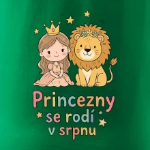 Dětský obrázek - princezny se rodí v srpnu