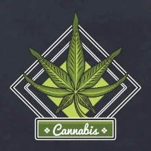 Cannabis list kosočtverec