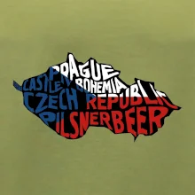 Mapy - názvy měst - Česko