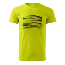 Stínované siluety Českých hor