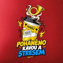 Poháněno kávou a stresem