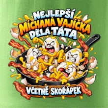 Nejlepší míchaná vajíčka dělá táta Včetně skořápek