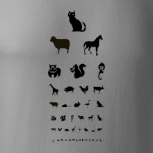 Oční test zvířatka