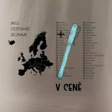 Můj cestovní seznam - Evropa