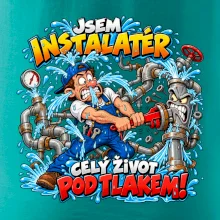 Instalatér celý život pod tlakem komiks