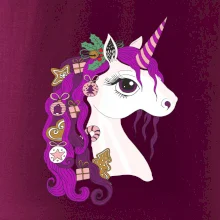 Vánoční jednorožec