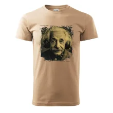 Albert se sluchátky Albert se sluchátky