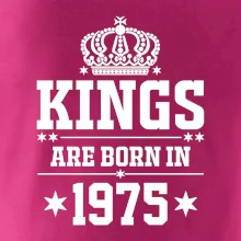 Kings are born in 1975