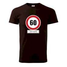 Dopravní značka - rychlost 60 - váš nápis
