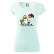 Chemik a dinosaurus - Holka