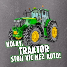 Holky, traktor stojí víc než auto