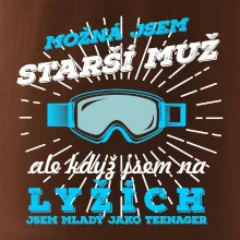 Lyže - možná jsem starší muž
