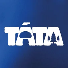 Táta nápis - houbař