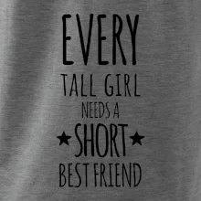 Every tall girl needs a short best friend