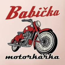 Dědeček / babička motorkář